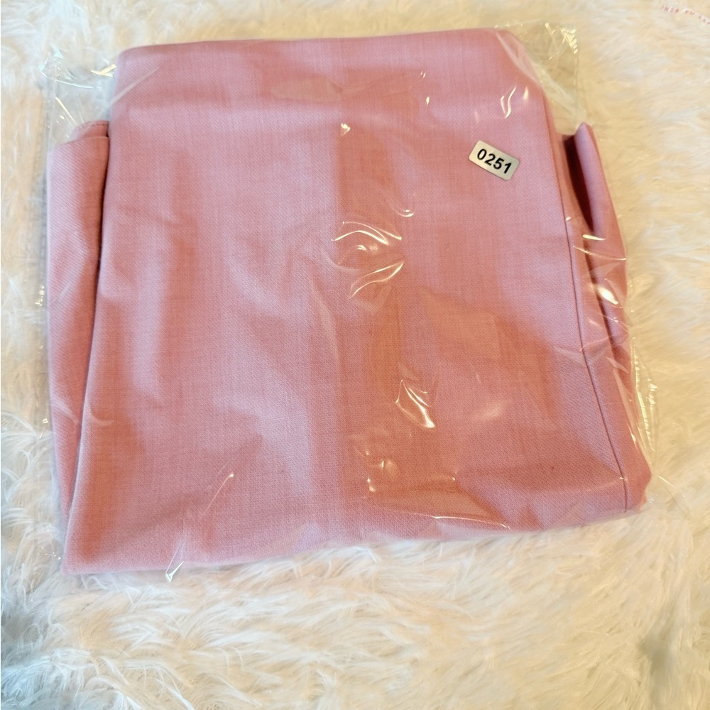 Anthropologie Maeve Tailored Mini Skirt Pink Size 6 NWT | Side Slit Mini Skirt - Picture 11 of 11